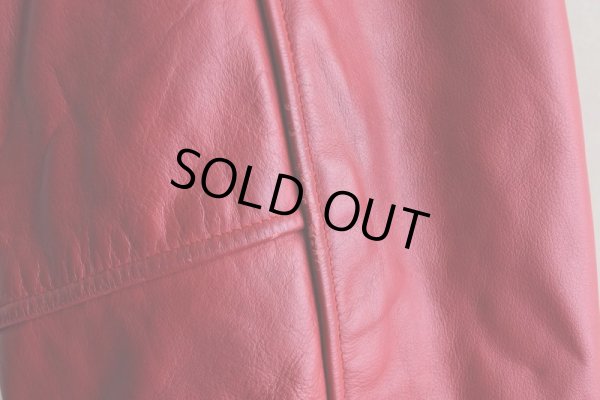 画像17: 1990s RENNOC 袖レザースタジャン　 "MADE IN USA"　 表記L 