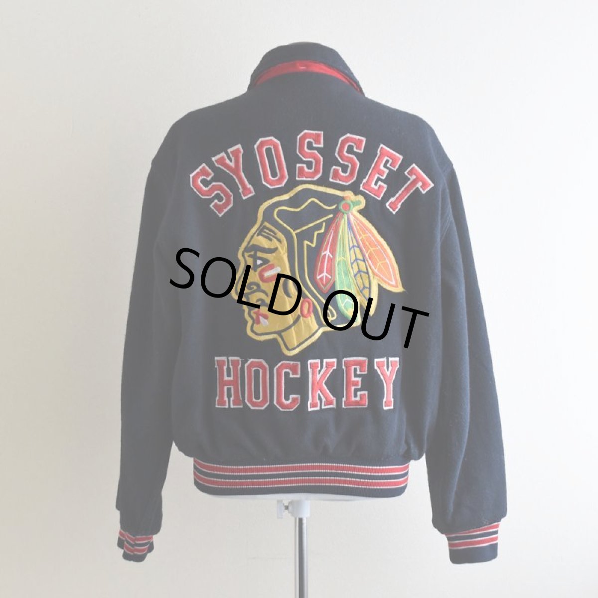 画像1: 1990s RENNOC メルトンスタジャン　 "MADE IN USA"　 表記L  (1)