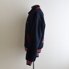 画像2: 1990s RENNOC メルトンスタジャン　 "MADE IN USA"　 表記L  (2)