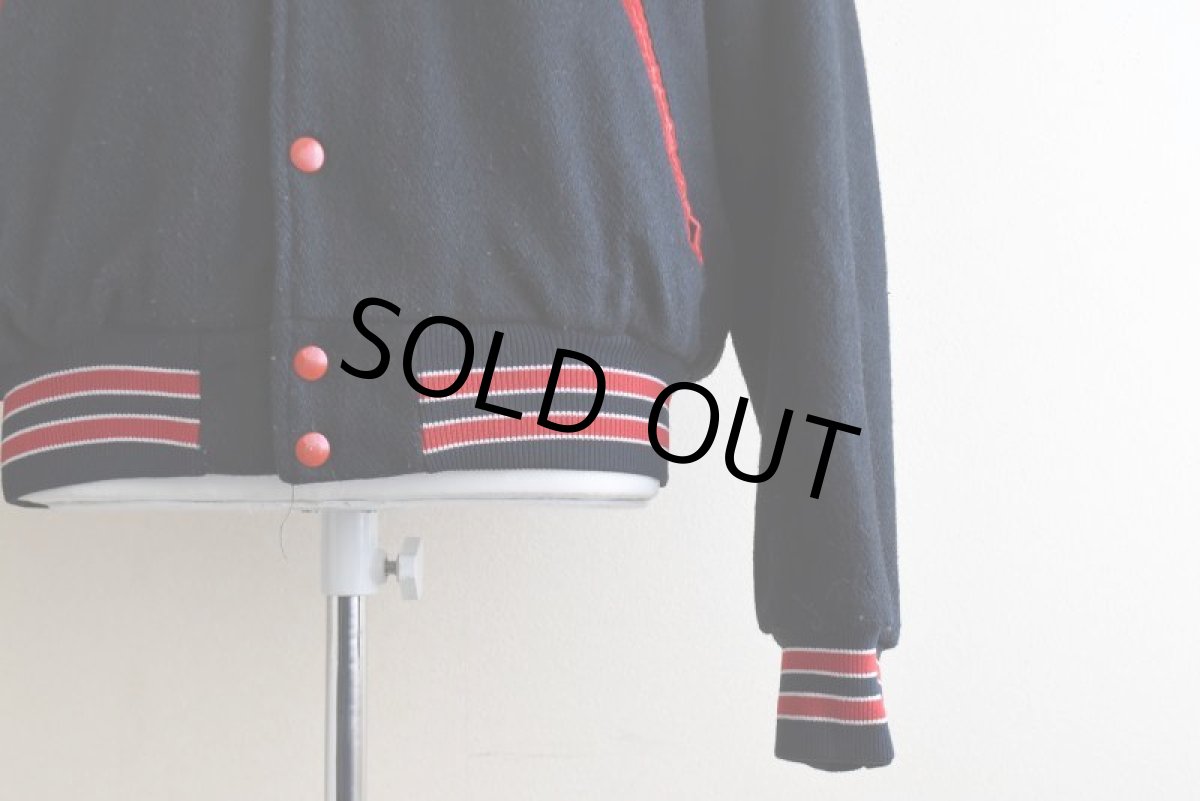 画像14: 1990s RENNOC メルトンスタジャン　 "MADE IN USA"　 表記L  (14)