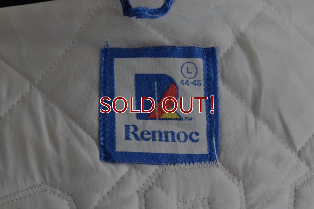 画像6: 1990s RENNOC 袖レザースタジャン　 "MADE IN USA"　 表記L  (6)