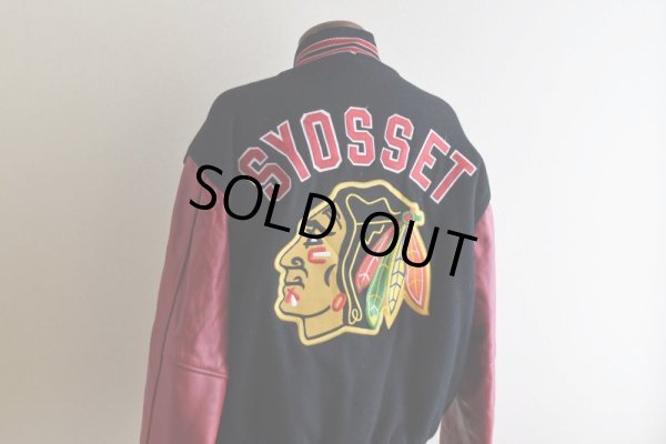 画像8: 1990s RENNOC 袖レザースタジャン　 "MADE IN USA"　 表記L 