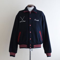 画像3: 1990s RENNOC メルトンスタジャン　 "MADE IN USA"　 表記L  (3)