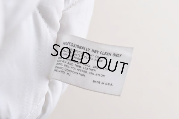 画像7: 1990s RENNOC 袖レザースタジャン　 "MADE IN USA"　 表記L 