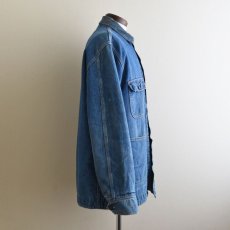 画像2: 1970s SEARS デニムカバーオール　 "ブランケットライナー"　 実寸ML  (2)