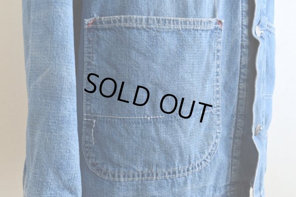 画像14: 1970s SEARS デニムカバーオール　 "ブランケットライナー"　 実寸ML 