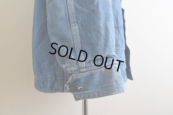 画像15: 1970s SEARS デニムカバーオール　 "ブランケットライナー"　 実寸ML 