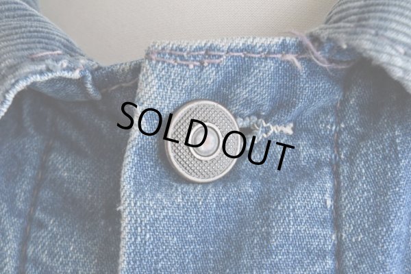 画像10: 1970s SEARS デニムカバーオール　 "ブランケットライナー"　 実寸ML 