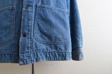 画像13: 1970s SEARS デニムカバーオール　 "ブランケットライナー"　 実寸ML  (13)
