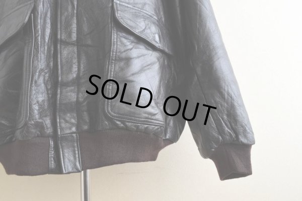 画像13: 1990s L.L.Bean A-2 TYPE レザージャケット  "MADE IN USA"  表記XXL-TALL