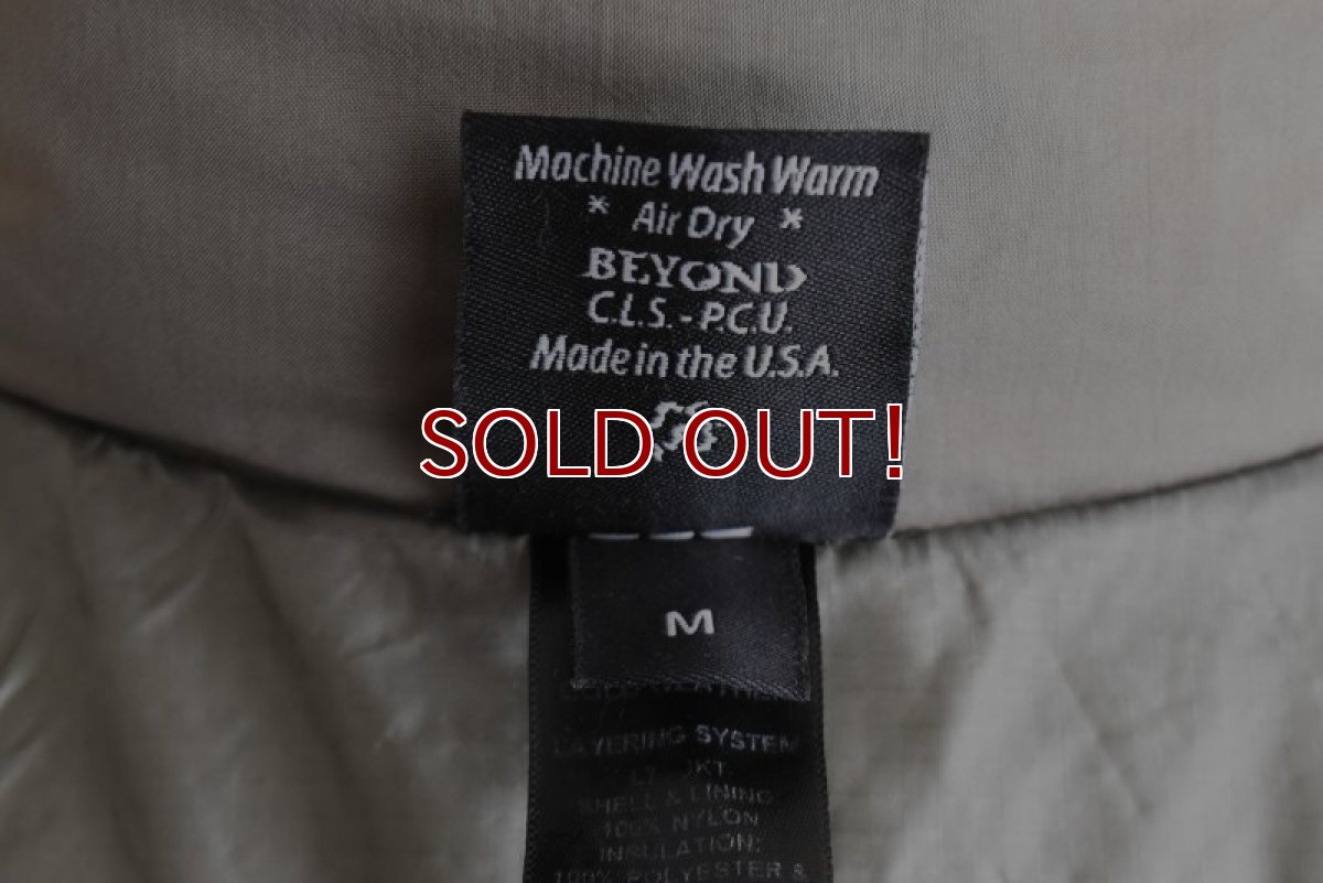 画像7: BEYOND CLOTHING PCU LEVEL7プリマロフトジャケット　 "MADE IN USA"　 表記M  (7)