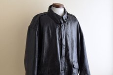 画像8: 1990s L.L.Bean A-2 TYPE レザージャケット　 "MADE IN USA"　 表記XXL-TALL  (8)