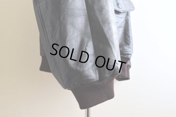 画像17: 1990s L.L.Bean A-2 TYPE レザージャケット  "MADE IN USA"  表記XXL-TALL