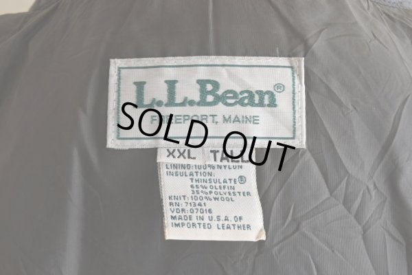 画像6: 1990s L.L.Bean A-2 TYPE レザージャケット  "MADE IN USA"  表記XXL-TALL