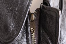 画像10: 1990s L.L.Bean A-2 TYPE レザージャケット　 "MADE IN USA"　 表記XXL-TALL  (10)