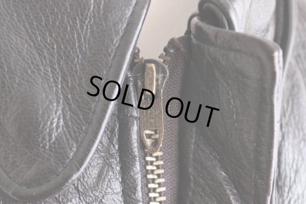 画像10: 1990s L.L.Bean A-2 TYPE レザージャケット  "MADE IN USA"  表記XXL-TALL