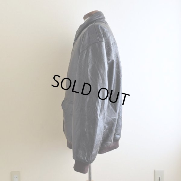 画像4: 1990s L.L.Bean A-2 TYPE レザージャケット  "MADE IN USA"  表記XXL-TALL