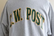 画像9: 1980s Champion リバースウィーブスウェット　 "C.W.POST"　 表記L  (9)