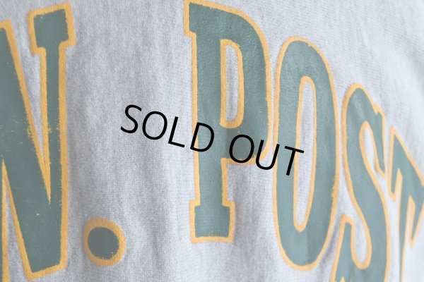 画像10: 1980s Champion リバースウィーブスウェット　 "C.W.POST"　 表記L 