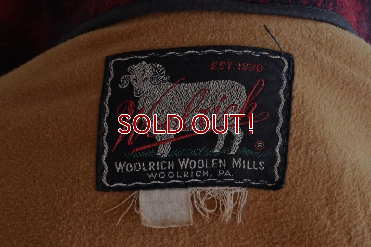画像6: 1950-60s Woolrich 503ハンティングコート　 表記40  (6)