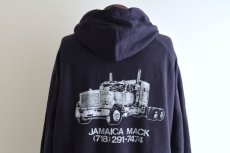 画像15: 1970-80s MACK TRUCKS 裏サーマルフルジップパーカー　 表記XL  (15)