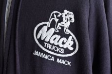 画像12: 1970-80s MACK TRUCKS 裏サーマルフルジップパーカー　 表記XL  (12)