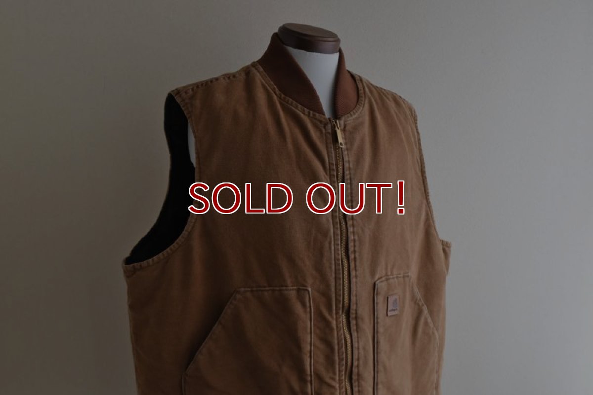 画像7: 1990-00s Carhartt ダックベスト　 "MADE IN MEXICO"　 表記2XL  (7)