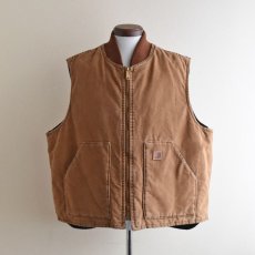 画像1: 1990-00s Carhartt ダックベスト　 "MADE IN MEXICO"　 表記2XL  (1)