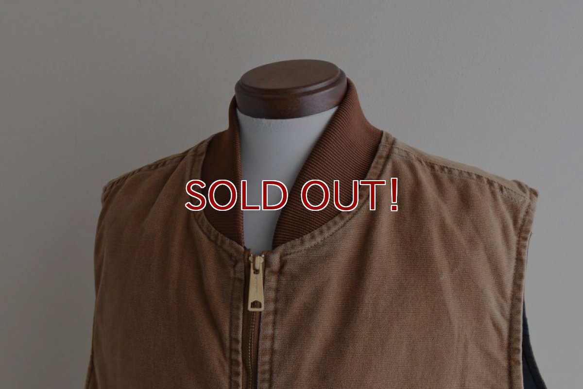 画像8: 1990-00s Carhartt ダックベスト　 "MADE IN MEXICO"　 表記2XL  (8)