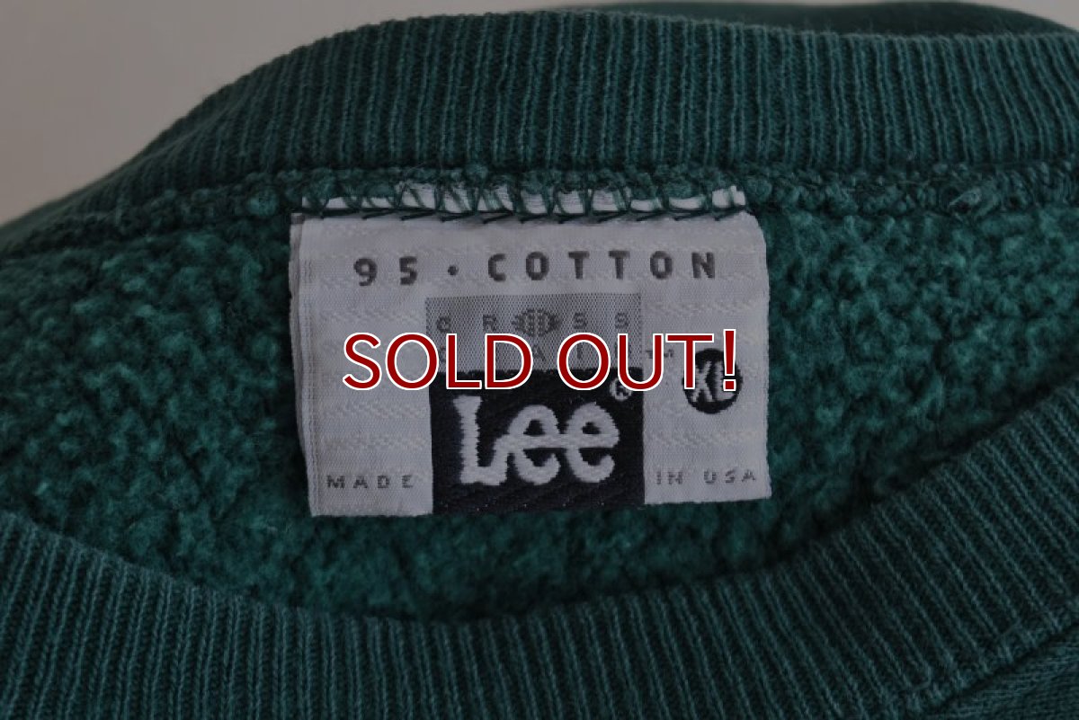 画像5: 1990s Lee CROSS GRAIN リバースウィーブスウェット　 "MADE IN USA"　 表記XL  (5)
