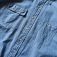 画像4: 1990s Polo by RalphLauren ダンガリーワークシャツ　<br>表記XL<br> (4)