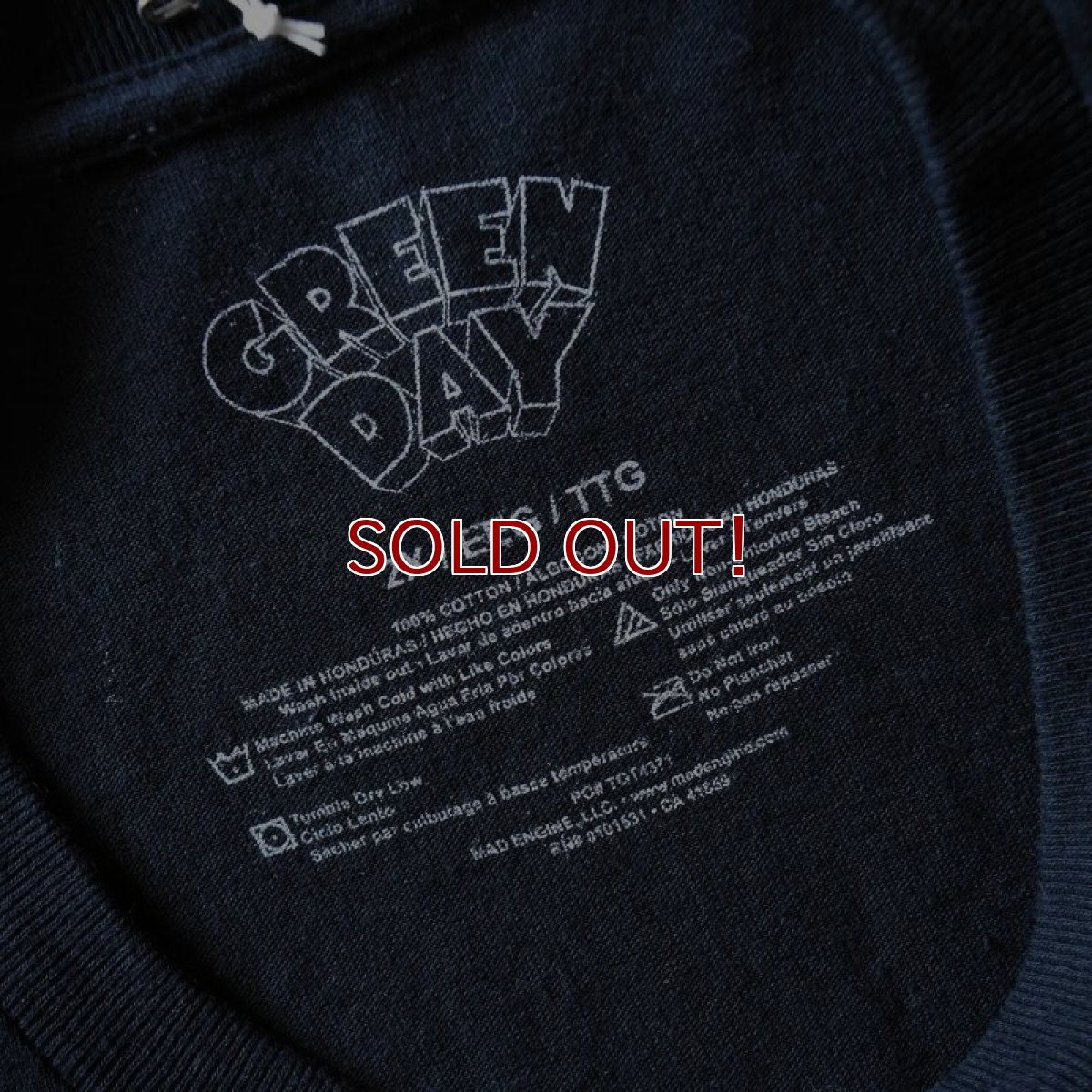 画像2: GREEN DAY dookie Tシャツ　 表記2XL  (2)