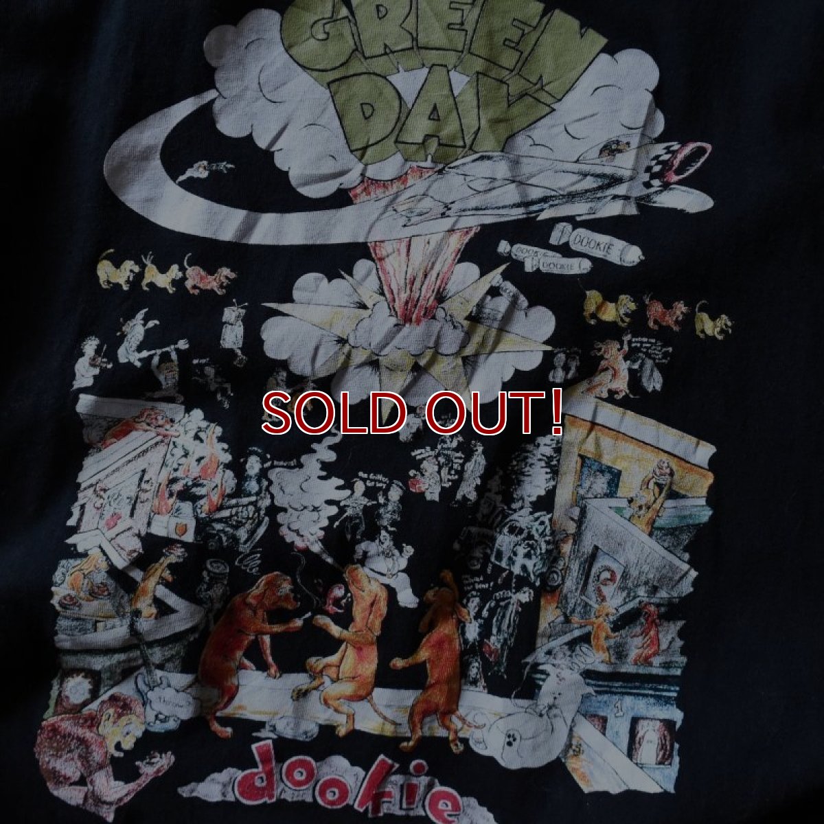 画像3: GREEN DAY dookie Tシャツ　 表記2XL  (3)