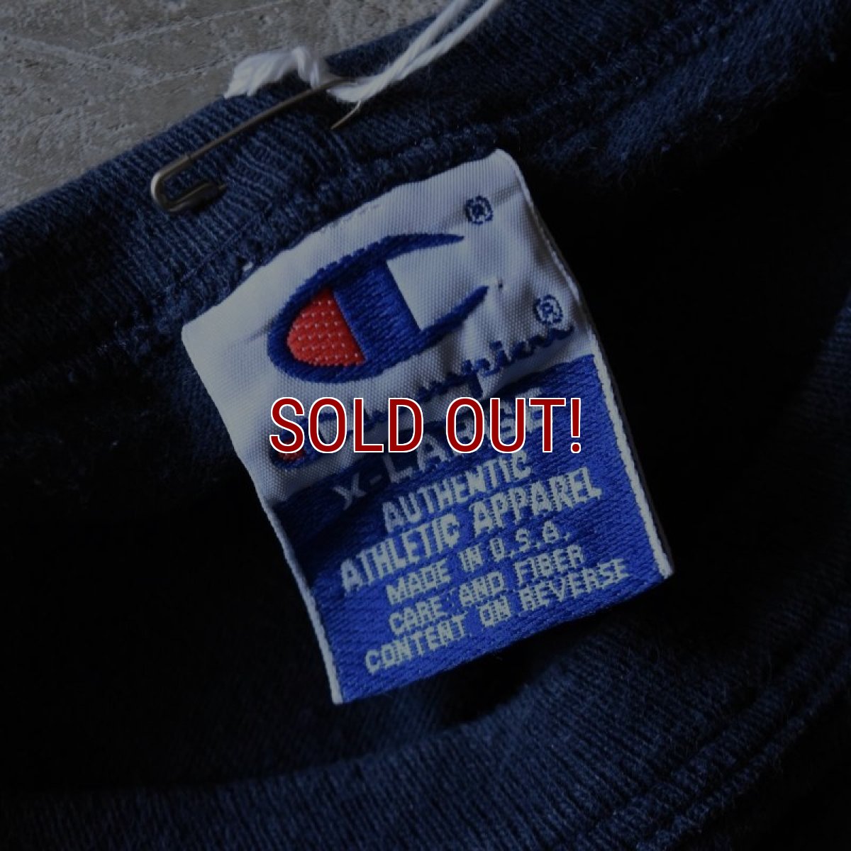 画像3: 1990s Champion カレッジTシャツ　 "MADE IN USA"　 表記XL  (3)