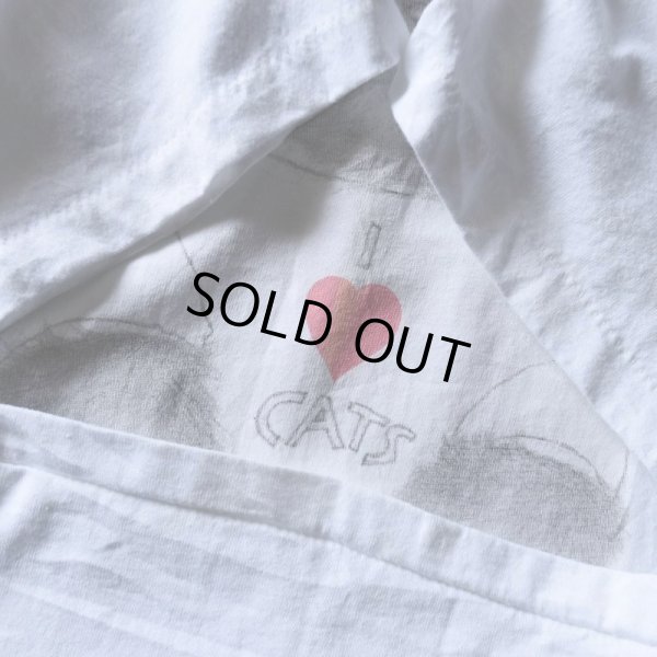 画像6: 1990s I ♡ CATS Tシャツ　 表記L 