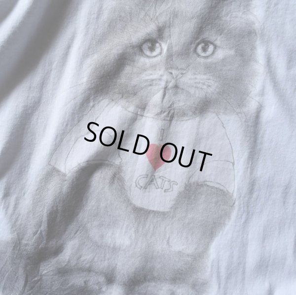 画像4: 1990s I ♡ CATS Tシャツ　 表記L 