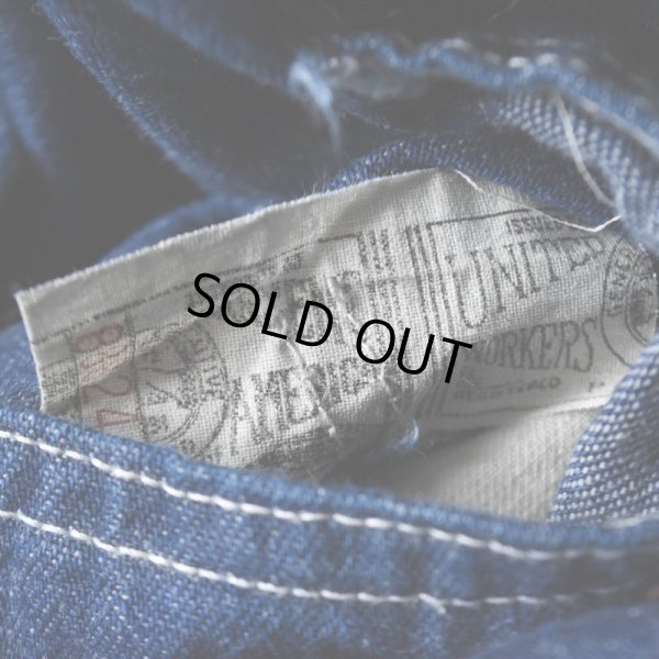 画像5: 1970s Lee デニムペインターパンツ　 "ONE WASH"　 実寸W36 