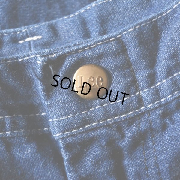 画像3: 1970s Lee デニムペインターパンツ　 "ONE WASH"　 実寸W36 