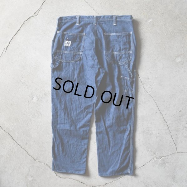 画像8: 1970s Lee デニムペインターパンツ　 "ONE WASH"　 実寸W36 