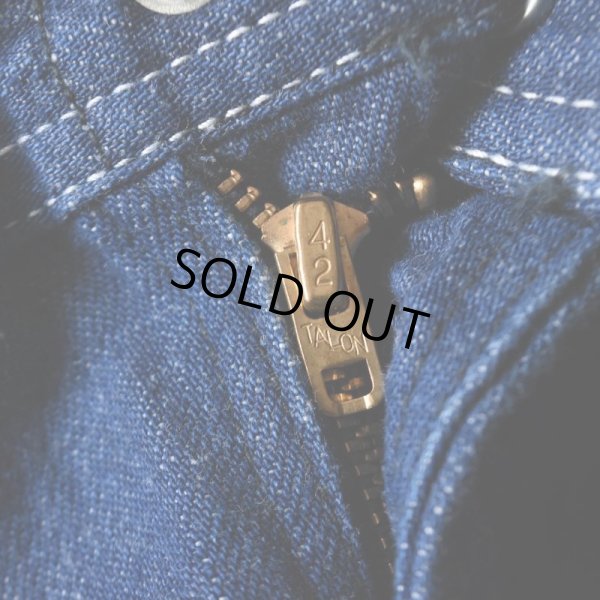 画像4: 1970s Lee デニムペインターパンツ　 "ONE WASH"　 実寸W36 