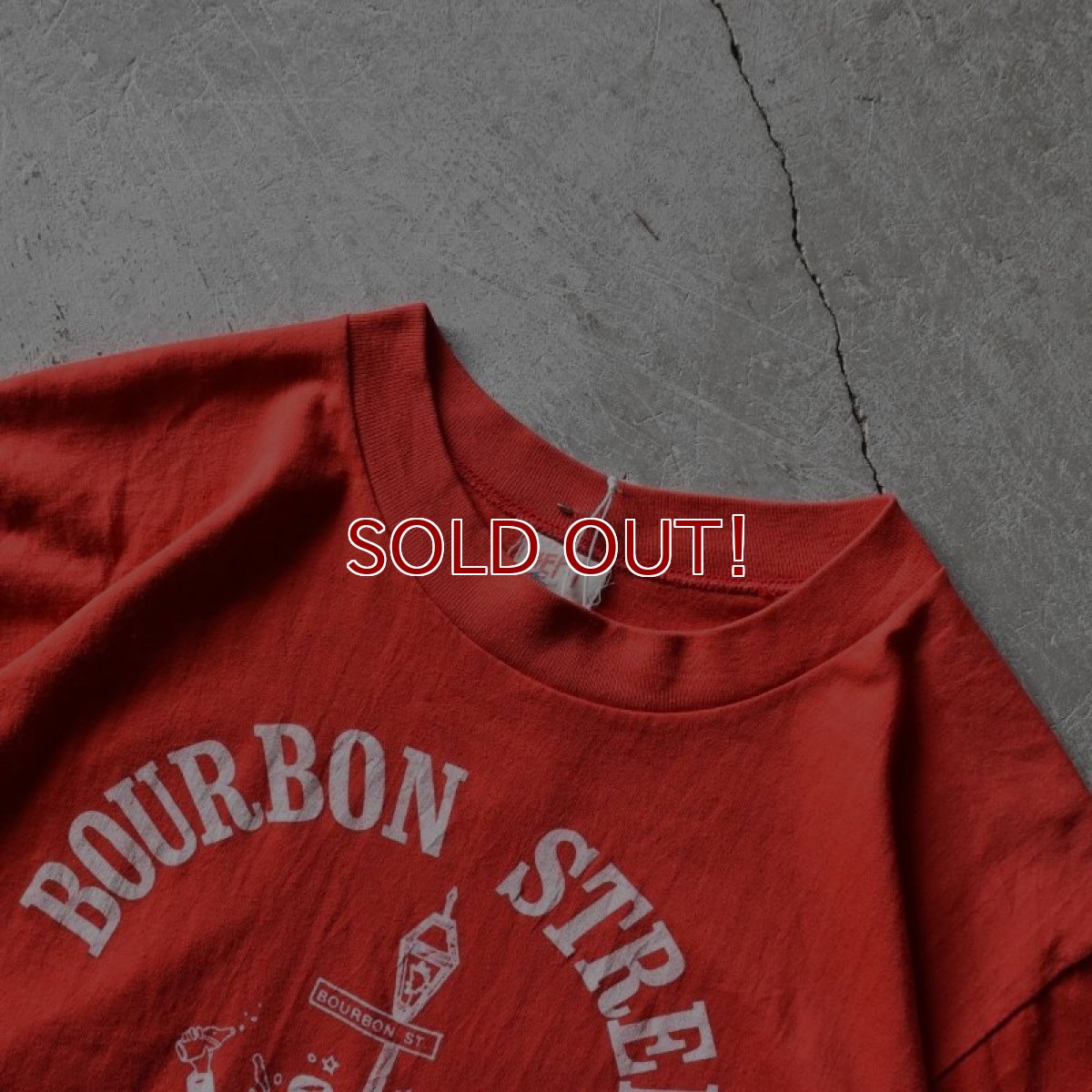 画像2: 1980s BOURBON STREET Tシャツ　 "MADE IN USA"　 表記L  (2)