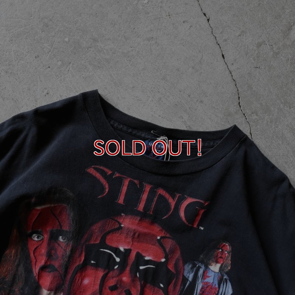 画像2: 1990s  nWoSTING プロレスTシャツ　 "MADE IN MEXICO"　 表記XL  (2)