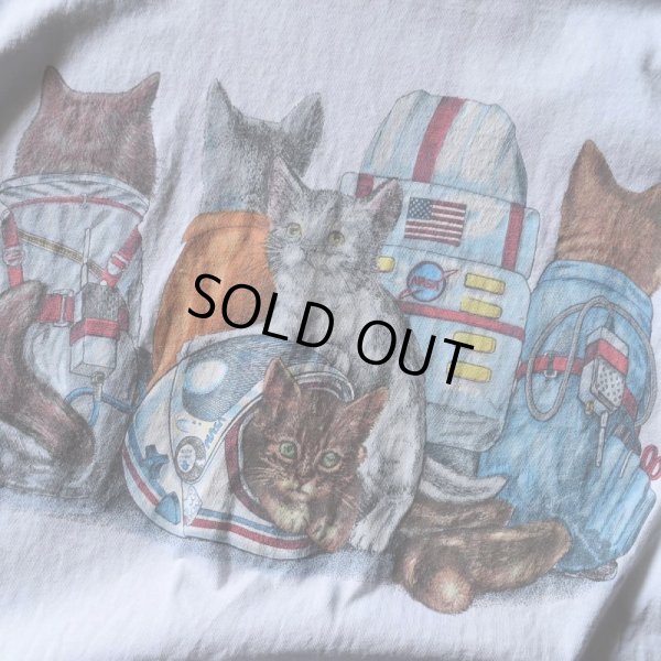 画像6: NASA HEADQUARTERS "ねご" 両面プリントTシャツ　 表記L 