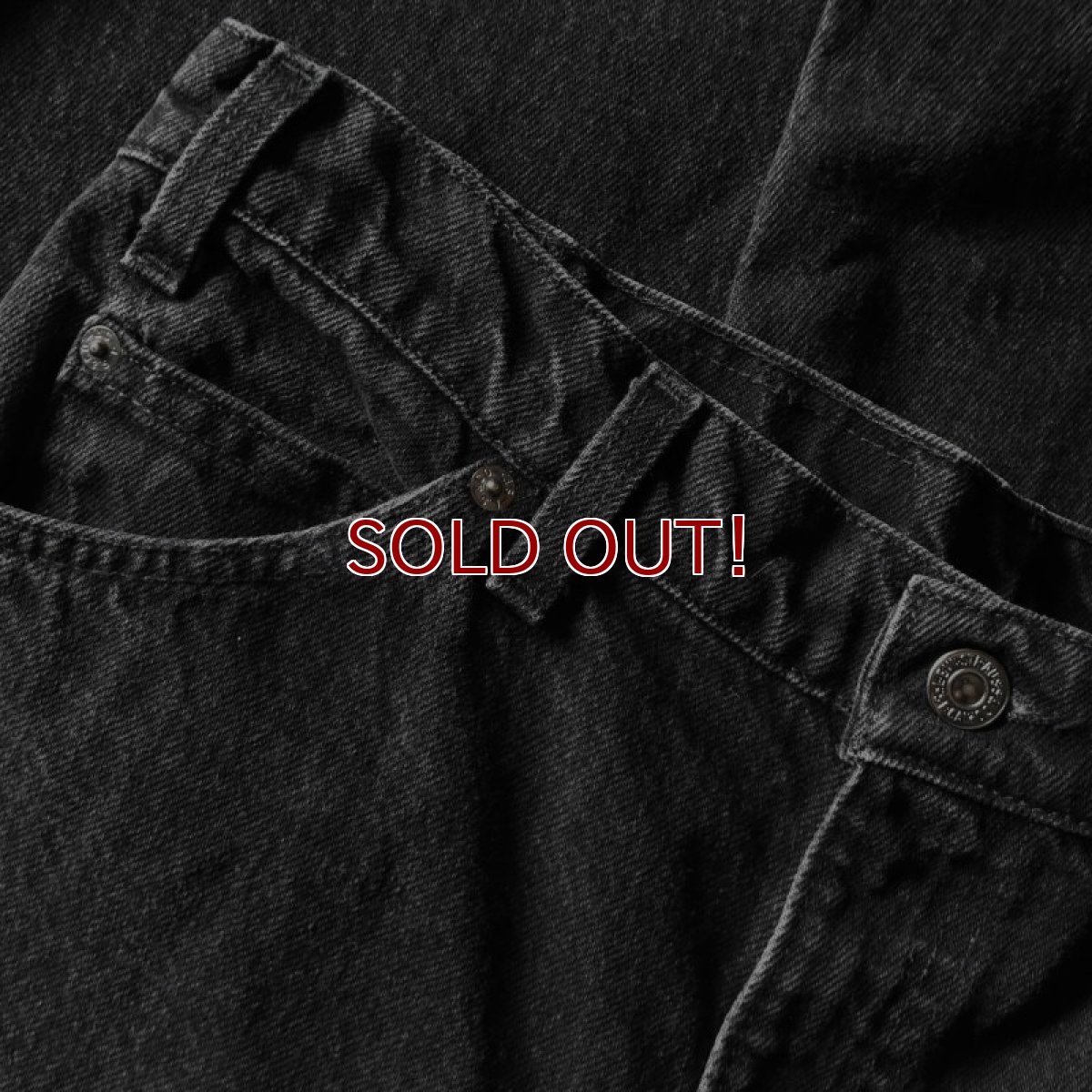 画像4: 1990s Levi's 550ブラック /オレンジタブ　 "MADE IN USA"　 表記W34 L34  (4)