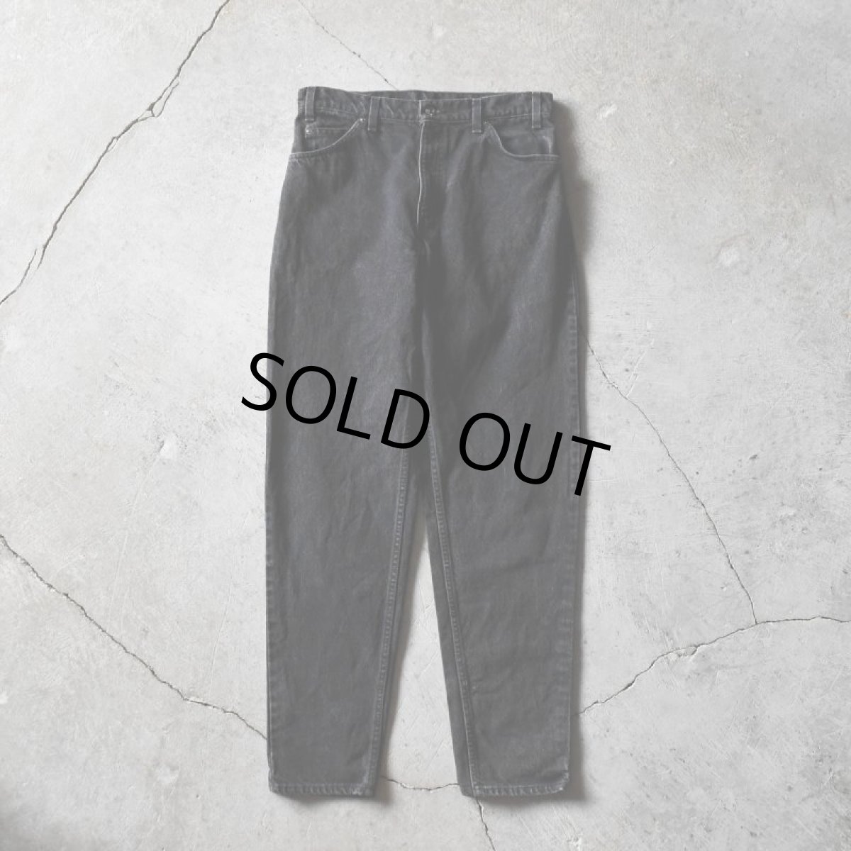 画像5: 1990s Levi's 550ブラック /オレンジタブ　 "MADE IN USA"　 表記W34 L34  (5)