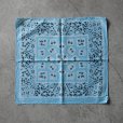 画像1: 1960-70s FAST COLOR クッキー柄バンダナ　<br>"RN13960/MADE IN USA"<br> (1)