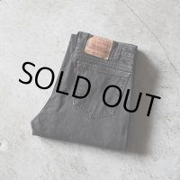 1990s Levi's 550ブラック /RELAXED FIT TAPERD LEG　 "MADE IN USA"　 表記W34 L32 