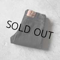 1990s Levi's 550ブラック /オレンジタブ　 "MADE IN USA"　 表記W34 L34 