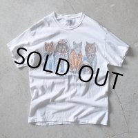NASA HEADQUARTERS "ねご" 両面プリントTシャツ　 表記L 