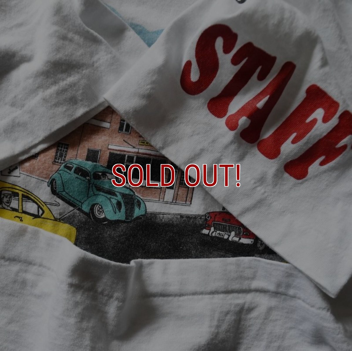画像5: 1990s 50'sREVIVAL WEEKEND スタッフTシャツ　 "MADE IN USA"　 表記M  (5)